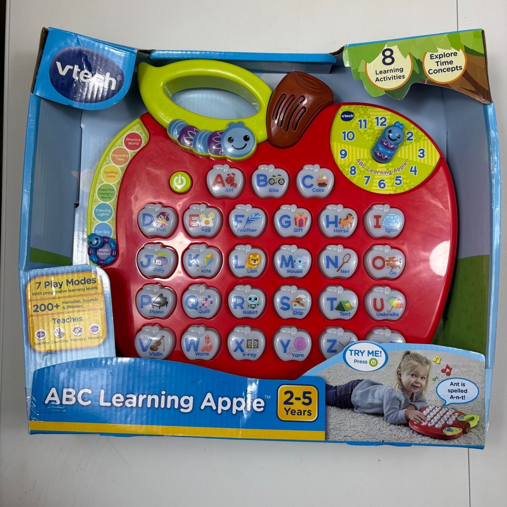 VTech ABC‎ Learning Apple Educational Toy for Toddlers 2-5 Years Old